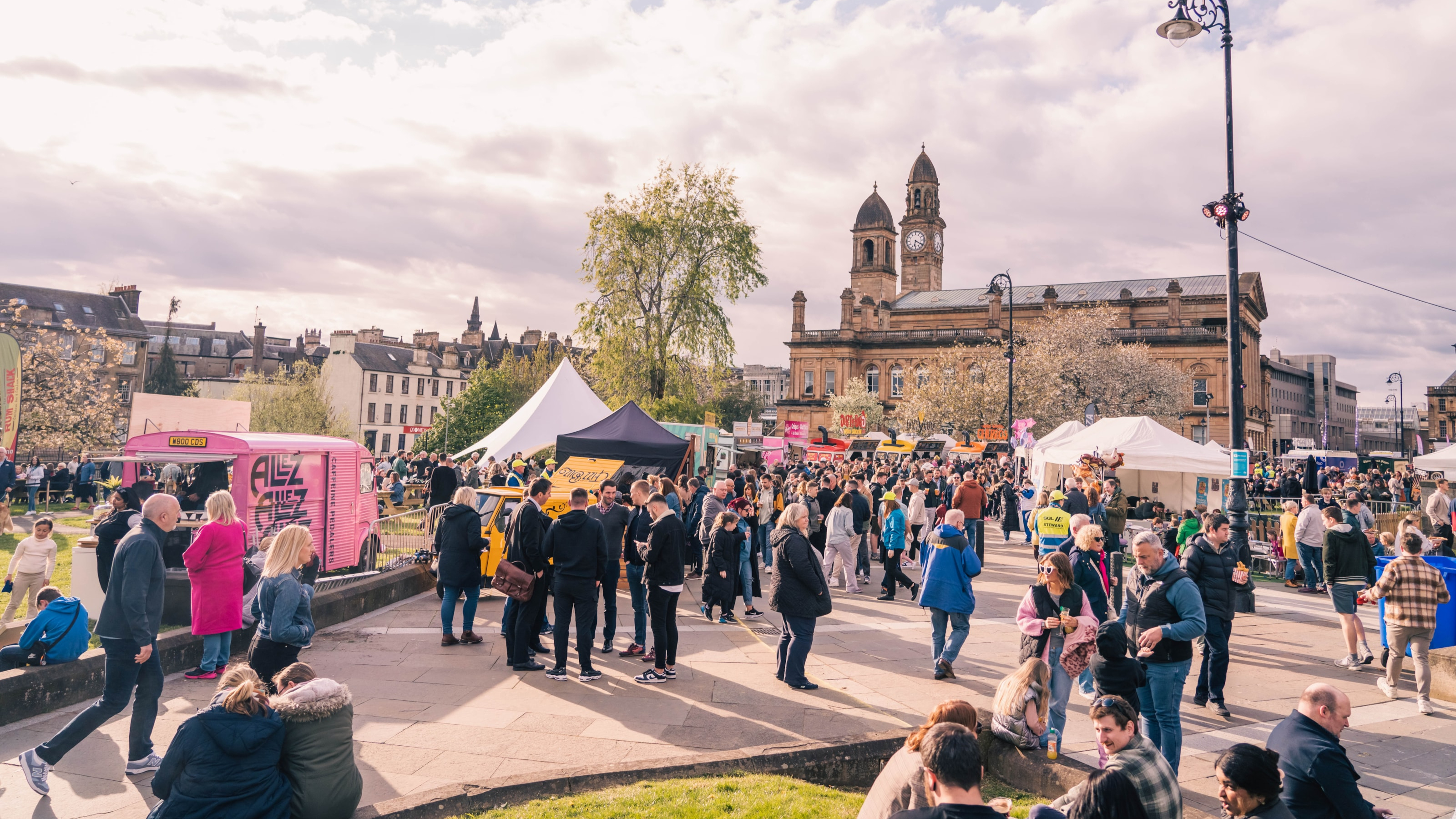A supersized Paisley Food and Drink Festival returns this weekend