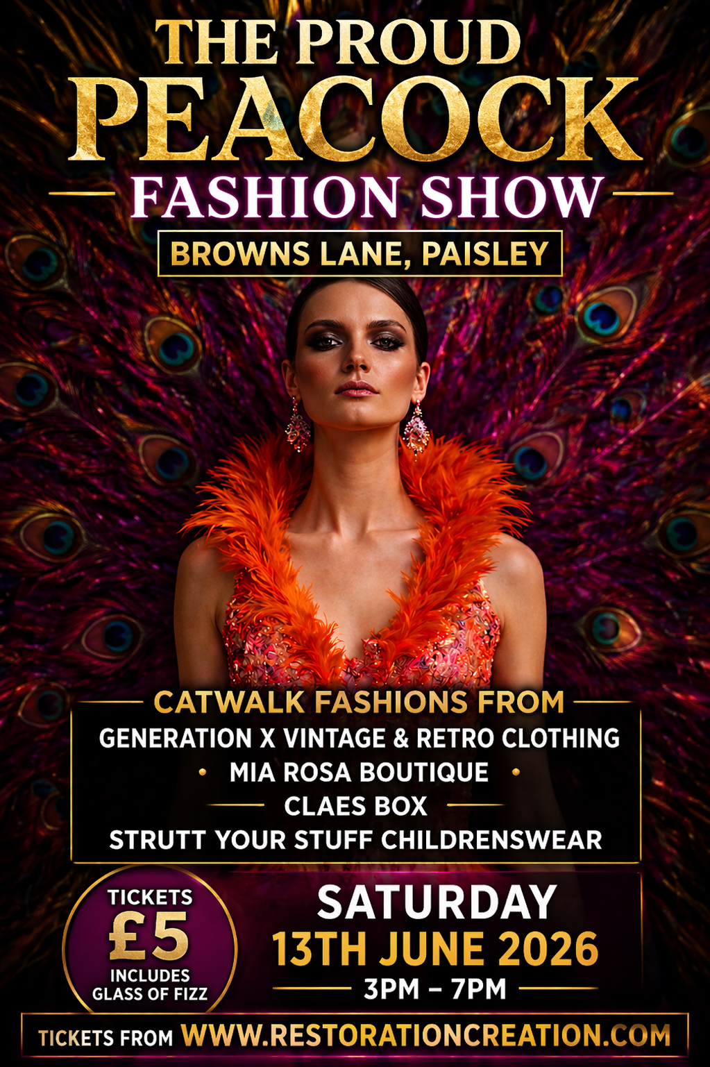 The Proud Peacock Fashion Show