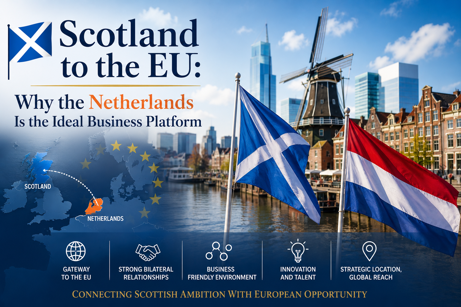 Scotland to the EU: Why the Netherlands Is the Ideal Business Platform 