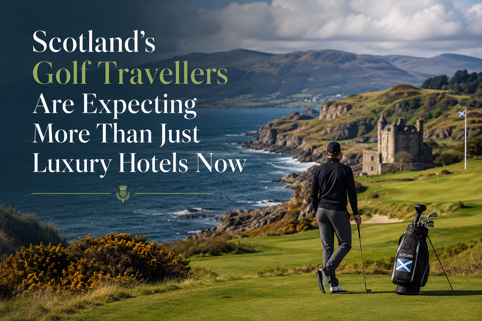 Scotland’s Golf Travellers Are Expecting More Than Just Luxury Hotels Now