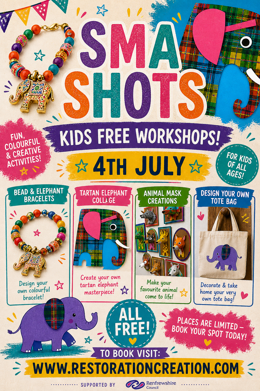 Date: 4th July  Free Activities for Kids