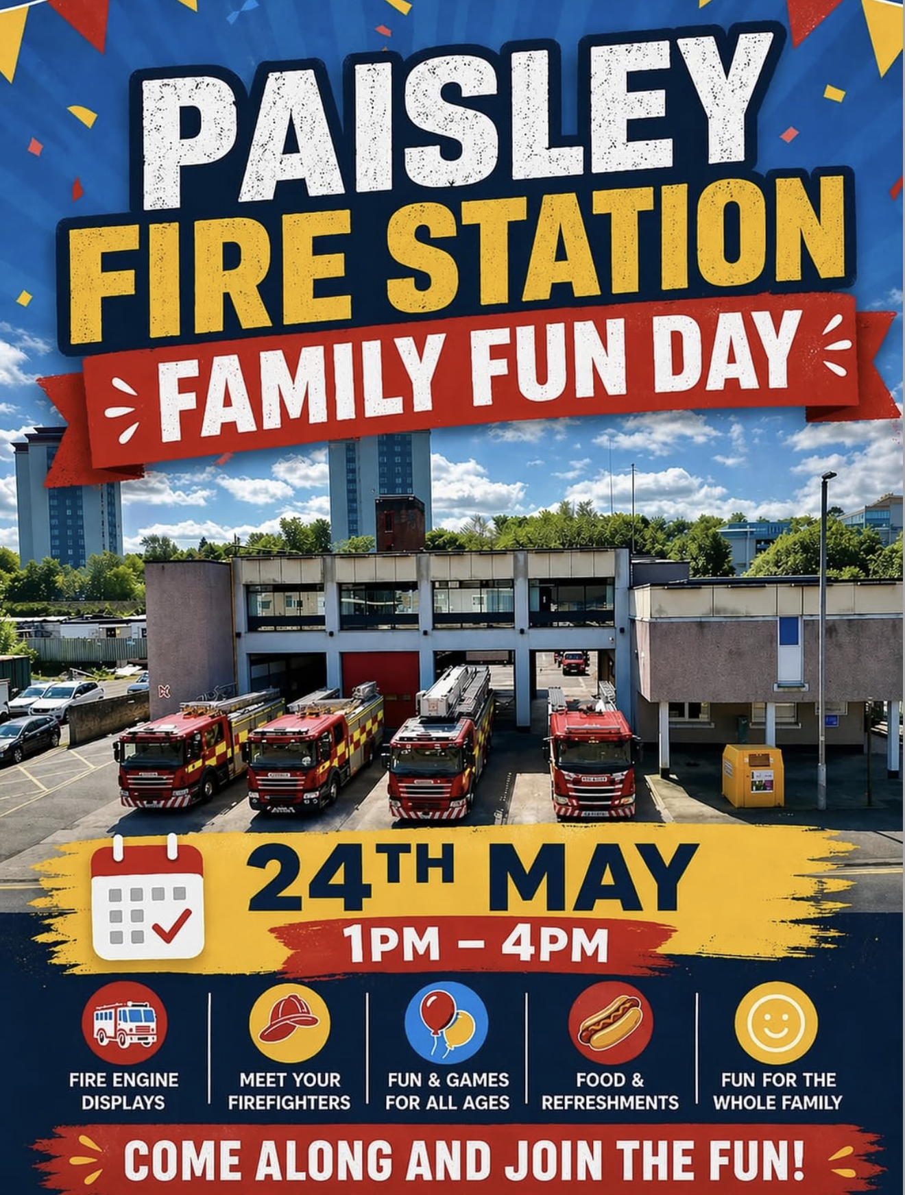 Paisley Fire Station to Host Family Fun Day This May